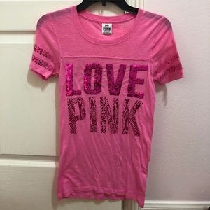 Super cute PINK shirt! Barely worn!